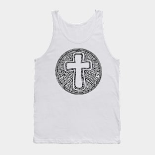 The Cross of the Lord and Savior Jesus Christ Tank Top